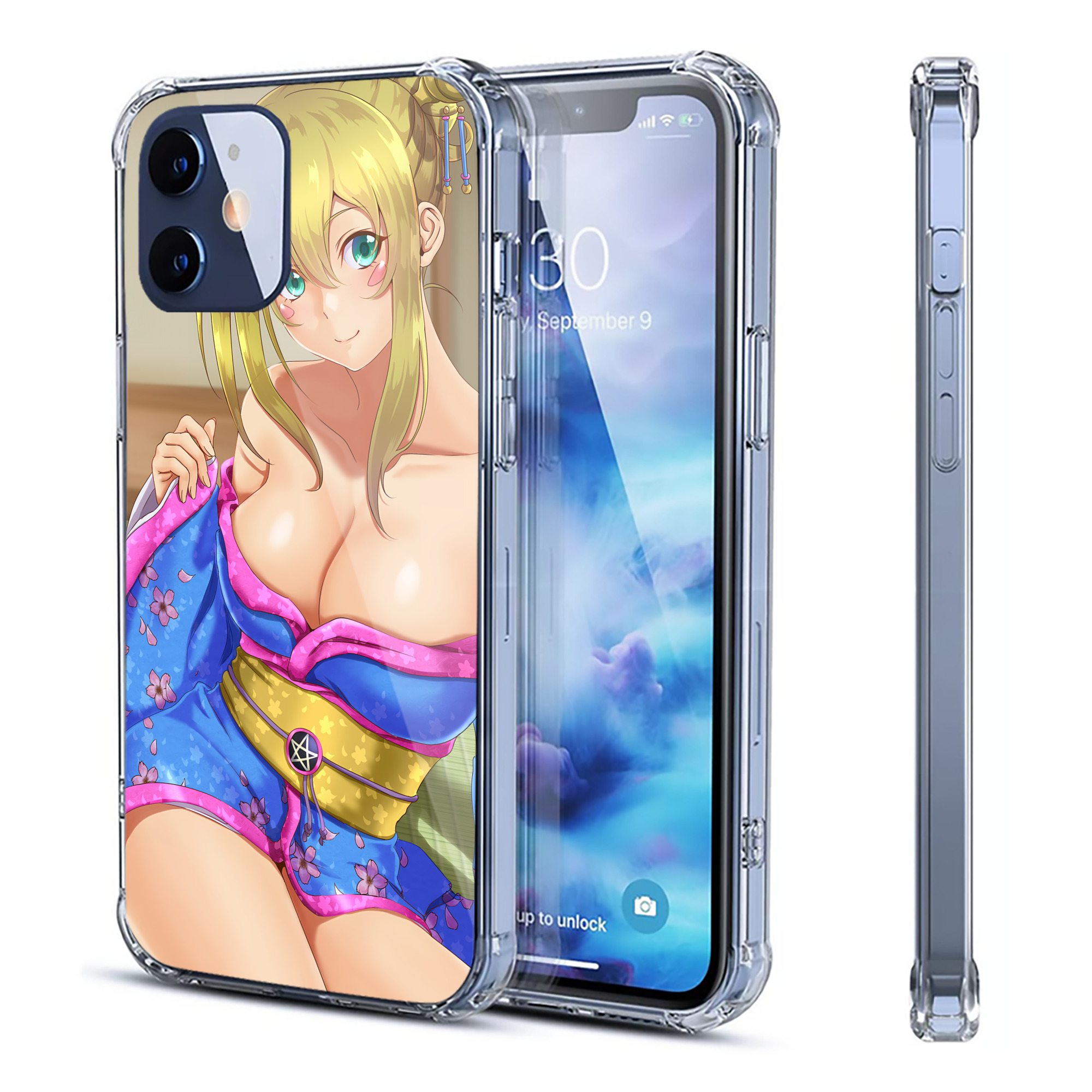 （画像用） 遊☆戯☆王 Yu-Gi-Oh! 【iPhone 12シリーズ対応】透明スマホケース（クリアソフトケース）